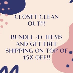 Women’s, Children’s and Mens items available!